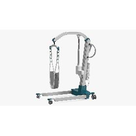 Patient Lift with Leg Holder Rigged 3D model